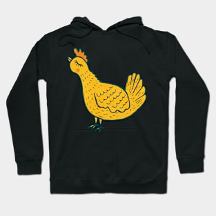 Yellow Hen Hoodie